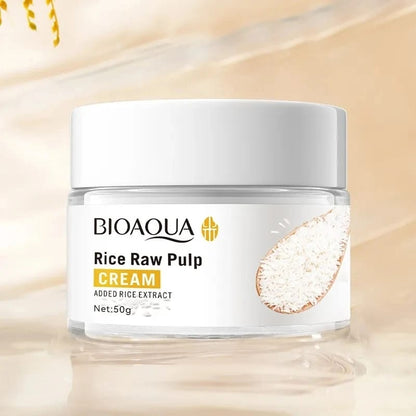 Crema Facial de Arroz || BIOAQUA