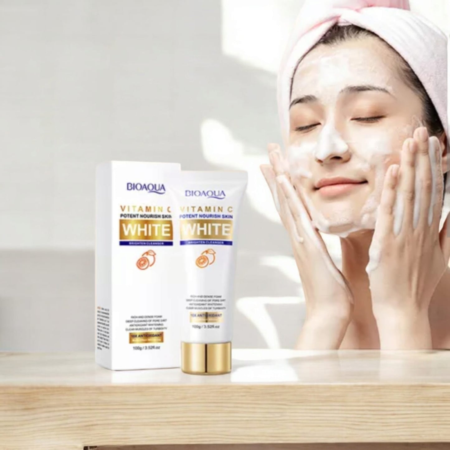 Jabón Facial Vitamina C WHITE