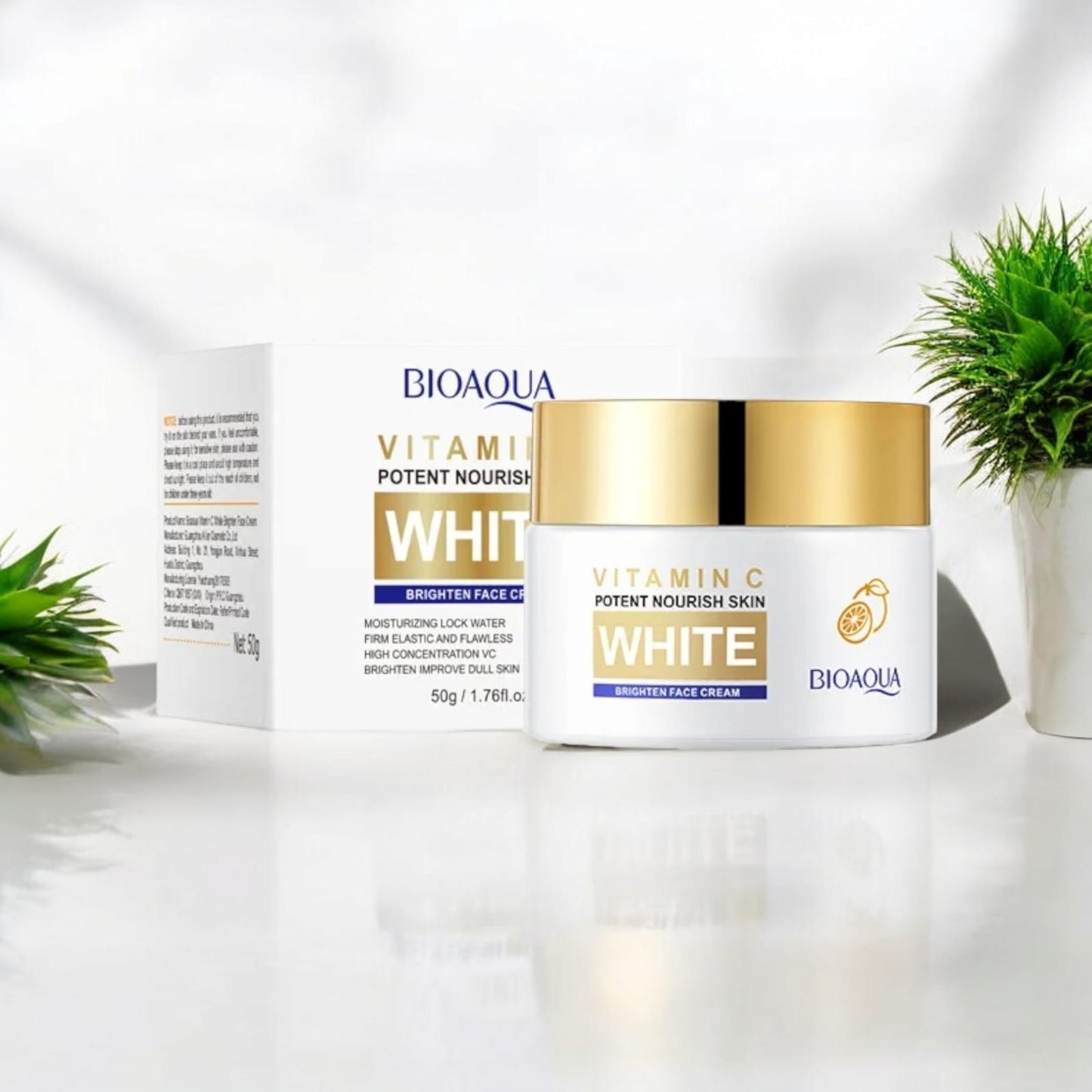 Crema Facial VItamina C WHITE || BIOAQUA